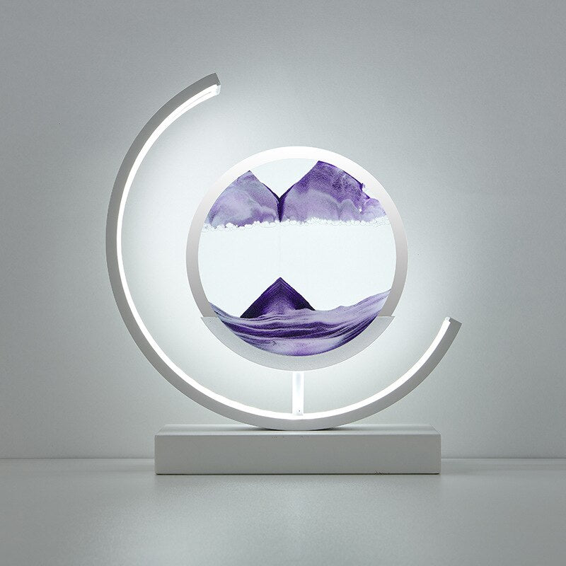 Variant image for Dynamic 3D Sand Table Lamp for Relaxation and Home Decor-10