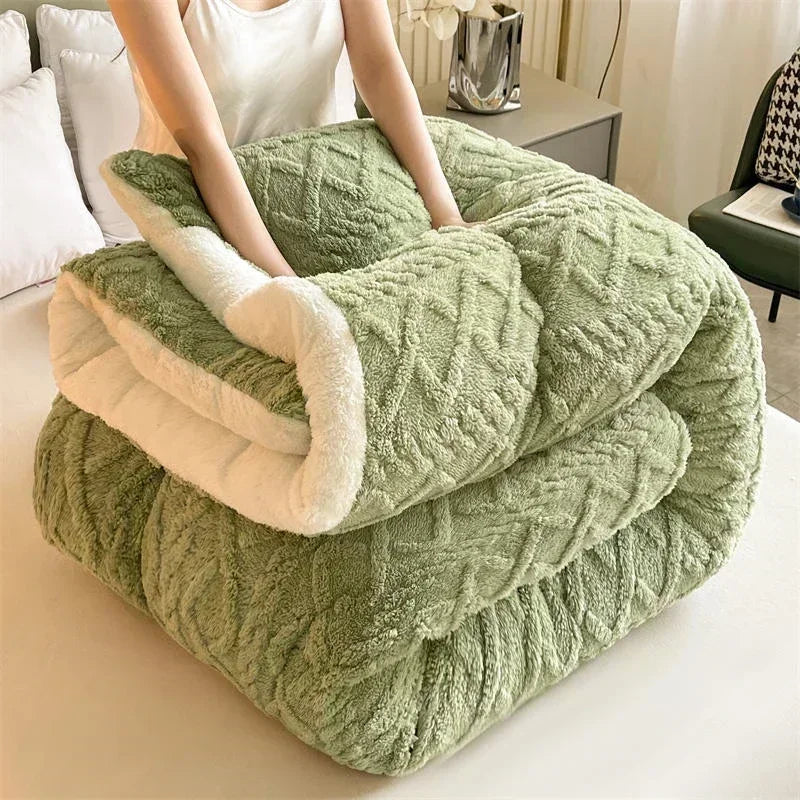 Super Cozy & Thick Winter Bed Weighted Blanket