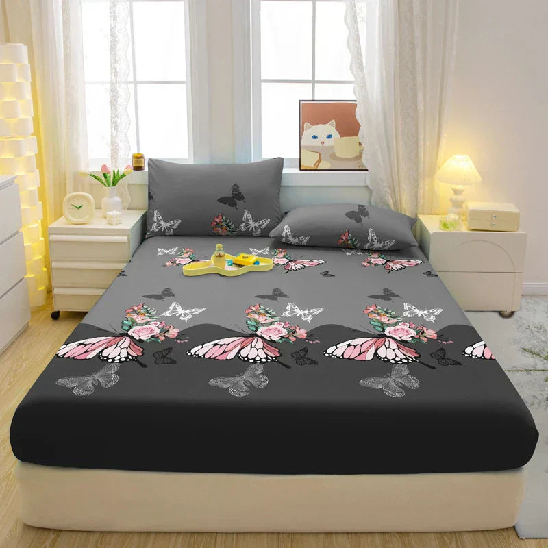 Elegant Bed Sheet with Matte Finish – Luxurious Bedding for Stylish Bedrooms