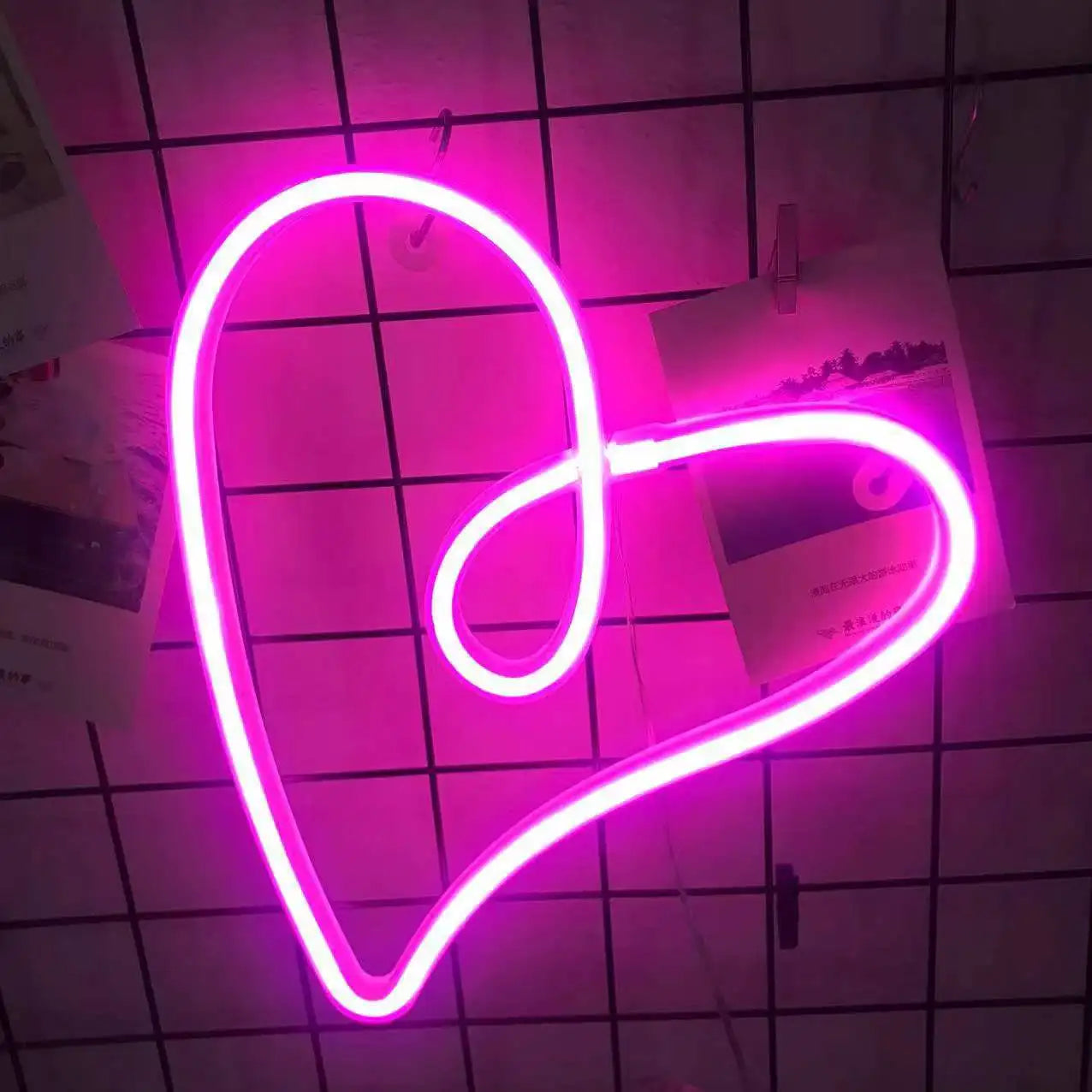 Bold & Vibrant Neon LED Wall Light