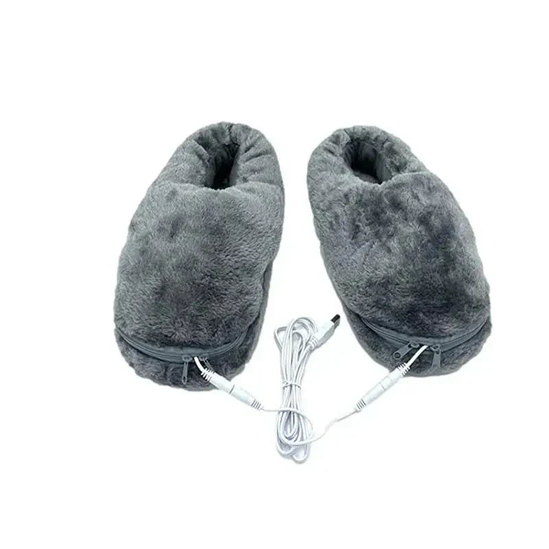 USB Heated Slippers – Warm Slippers for Men and Women, Ideal for Winter, Cozy Foot Warmers with Heating Function for Home