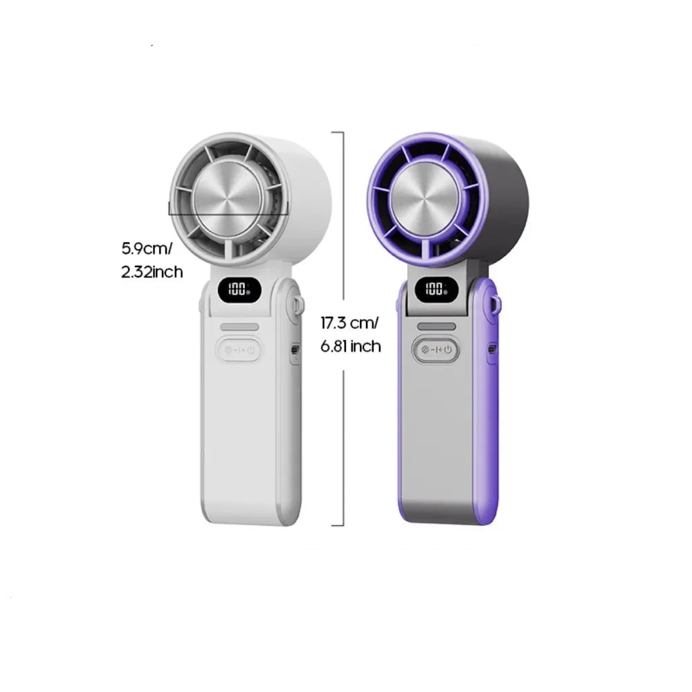 Mini Handheld Foldable & Rechargeable Cooling Fan
