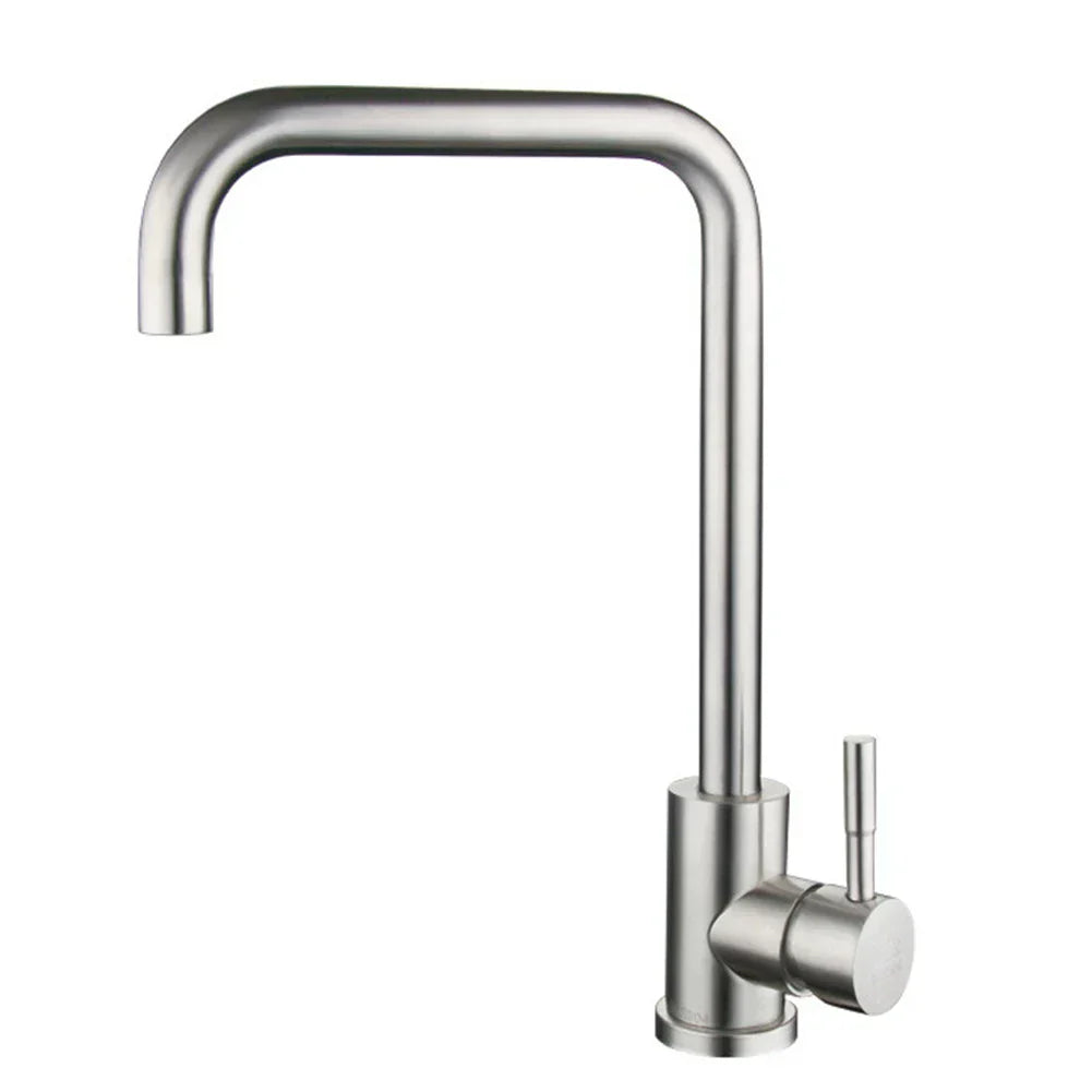 Stainless Steel Faucet – High-Quality, Rust-Free Faucet with Swivel Spout, Durable and Easy to Clean, Ideal for Modern Kitchens