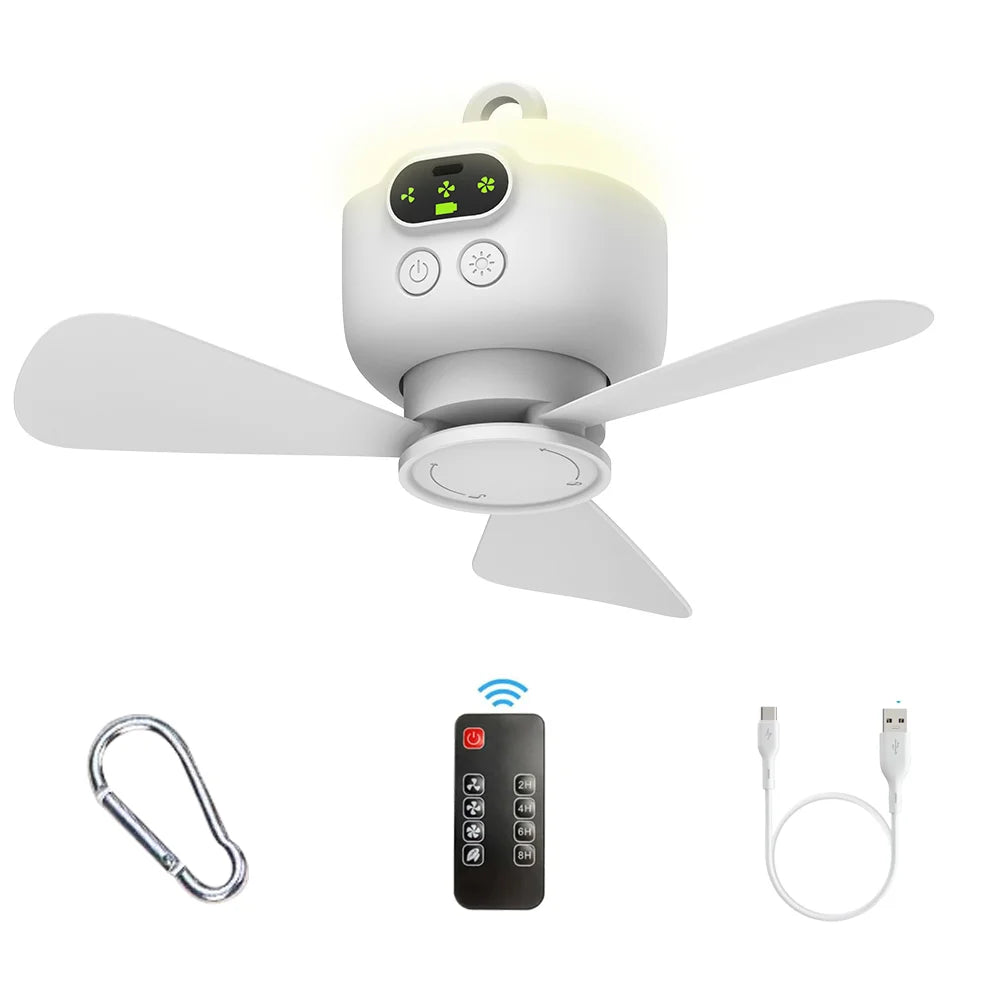 Portable & Rechargeable Ceiling Fan