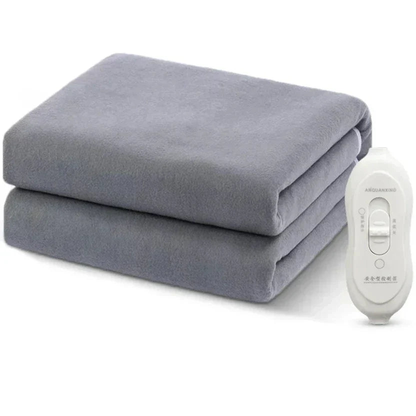 Electric Heating Blanket with Thermostat Control 220V – Intelligent Temperature Control for Even Warmth and Comfort on Cold Days