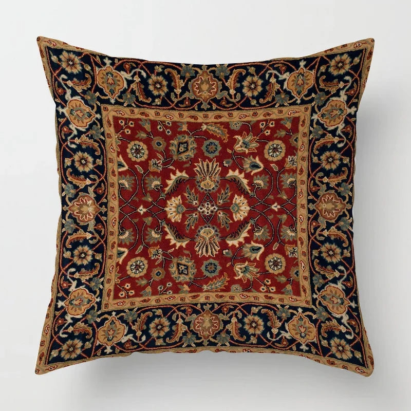 Moroccan Cushion Cover with Oriental Pattern – Decor for Living Room and Office, High-Quality Cushion Cover in Boho Style for Sofa and Seating Area