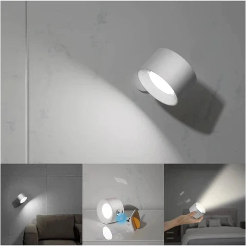 Wireless LED Wall Light for Stick-On, Flexible Wall Light for Indoor & Outdoor Use