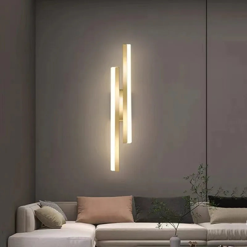 Modern LED Wall Light with Simple Design, Minimalist Wall Lamp for Hallway & Living Room