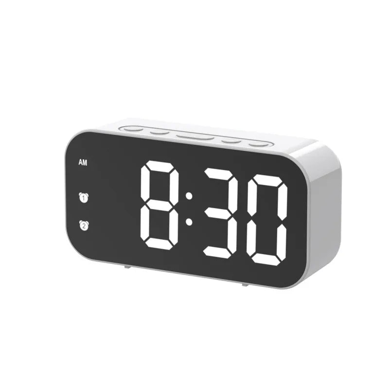 Modern LED Alarm Clock with Temperature Display and Dual Alarm Function – Perfect for Bedroom, Office, and as a Stylish Nightstand Decoration