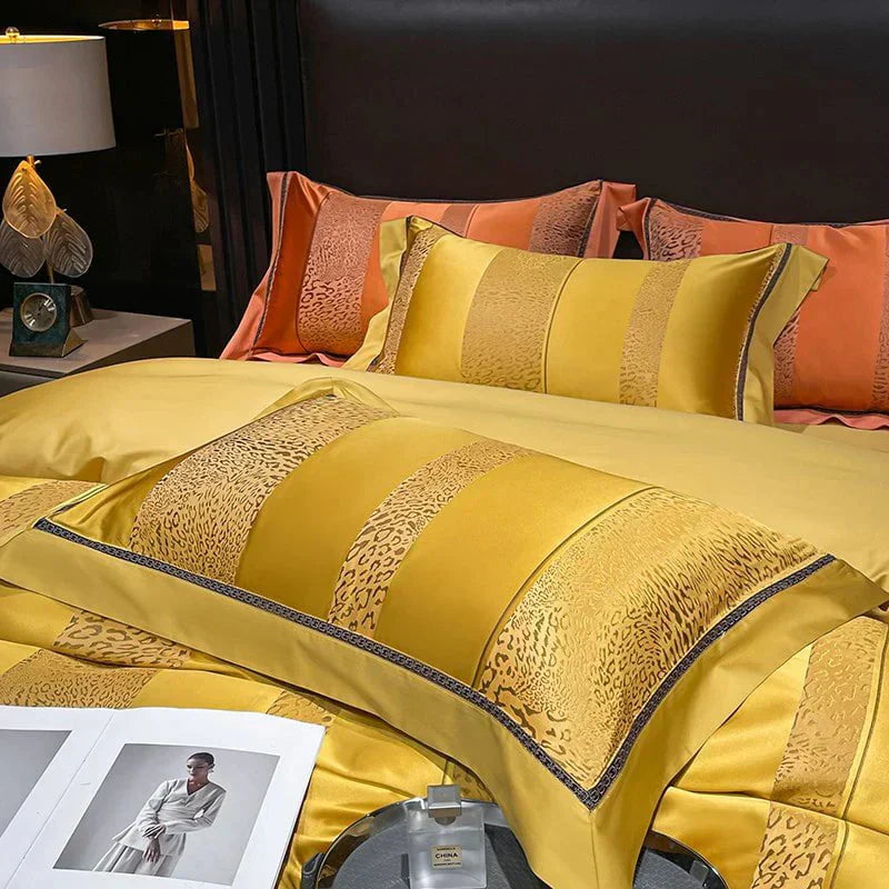 Luxurious Bedding Made from Egyptian Cotton in Elegant Design for Ultimate Sleep Comfort