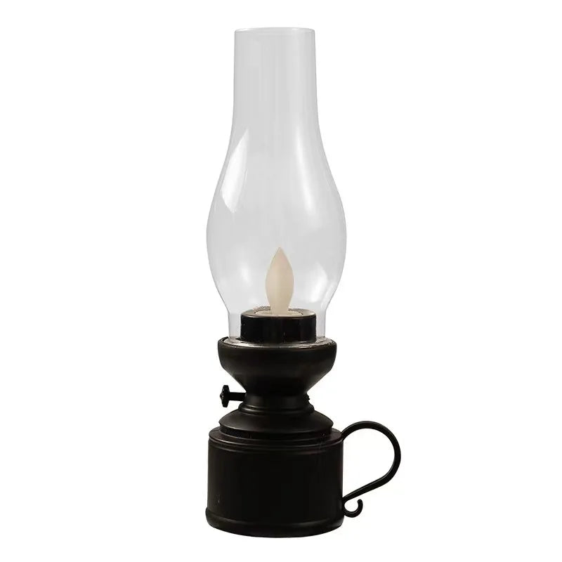 Vintage Lamp – Retro Design with Warm LED Light for Living Room or Dining Room