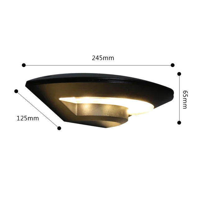 Modern LED Outdoor Wall Light for Garden and Terrace – Weatherproof, Energy-Saving & Decorative