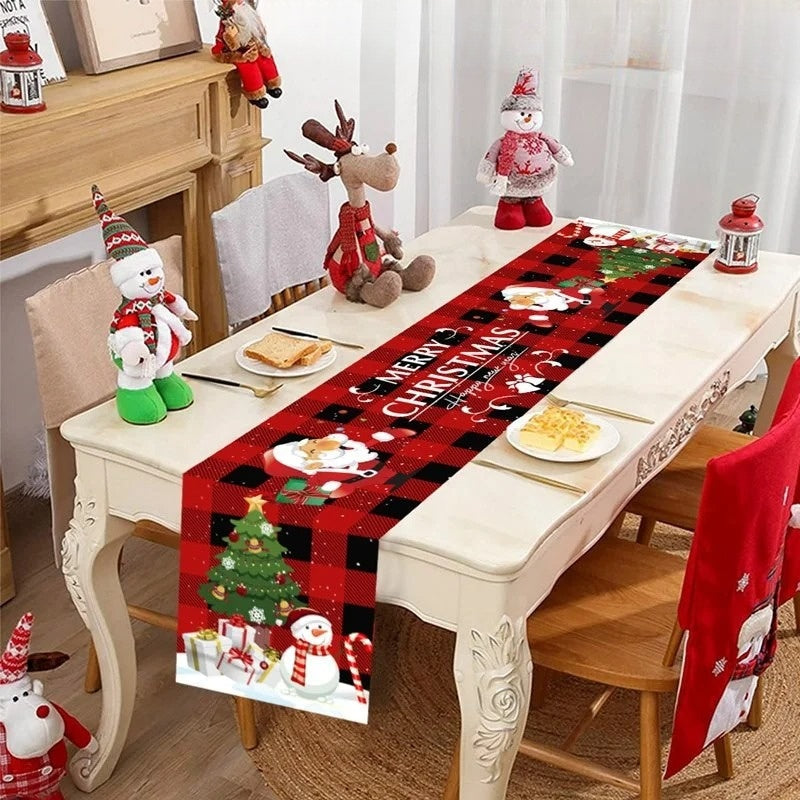 Christmas Table Runner – Festive Table Decoration for Christmas and New Year