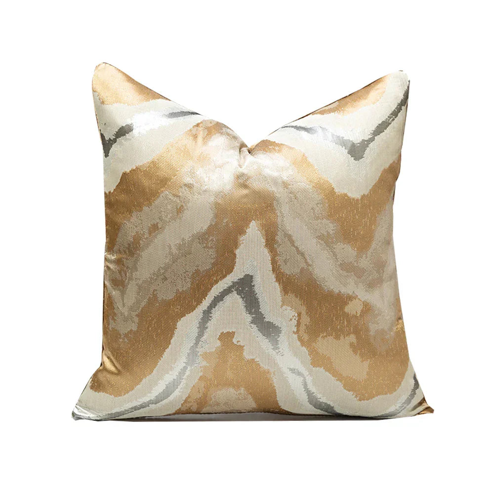 Modern Cushion Cover in Abstract Design for Living Room and Bedroom – Luxurious Decoration