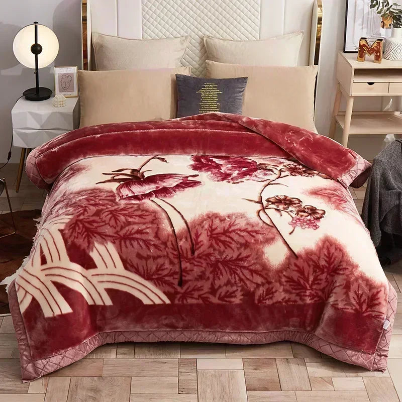 European-Inspired Ultra-Thick Winter Weighted Blanket