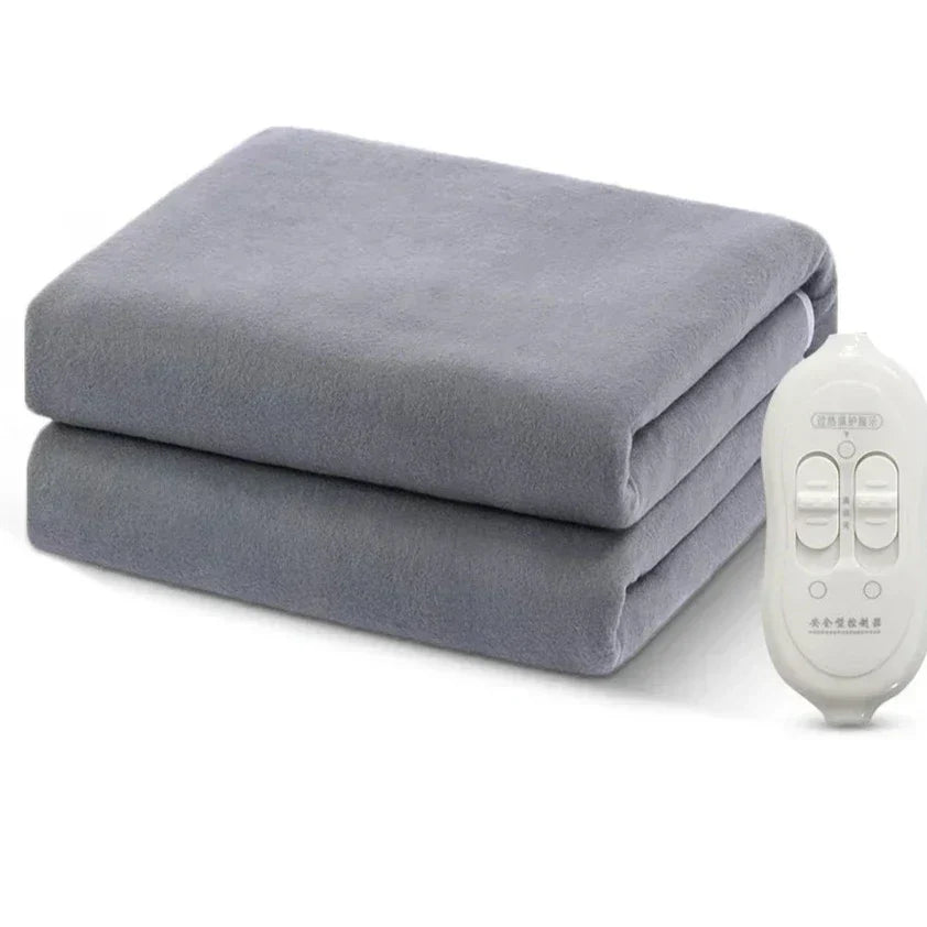 Electric Heating Blanket with Thermostat Control 220V – Intelligent Temperature Control for Even Warmth and Comfort on Cold Days