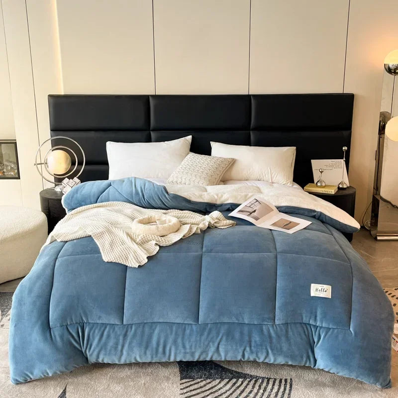 Cloud-Soft Warmth Thick Weighted Blanket