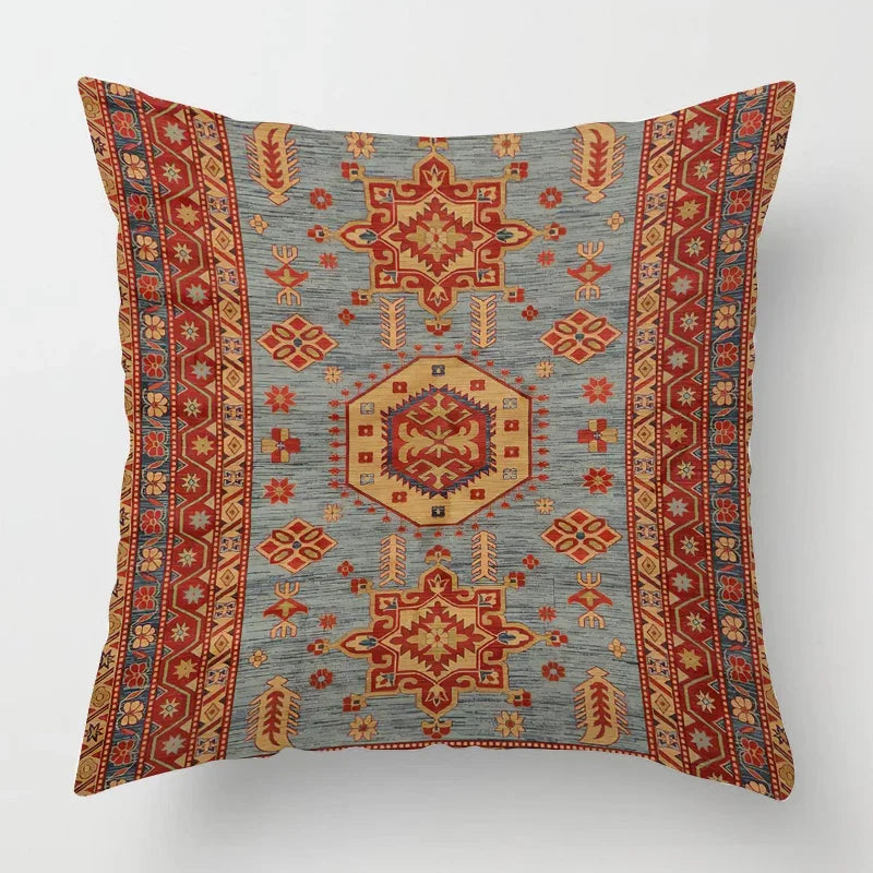 Moroccan Cushion Cover with Oriental Pattern – Decor for Living Room and Office, High-Quality Cushion Cover in Boho Style for Sofa and Seating Area