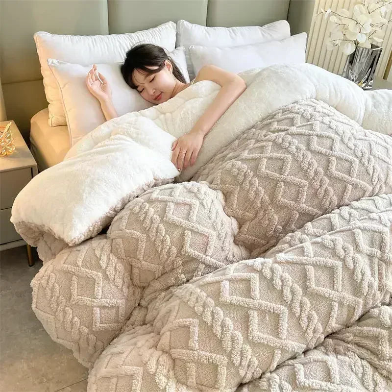Super Cozy & Thick Winter Bed Weighted Blanket