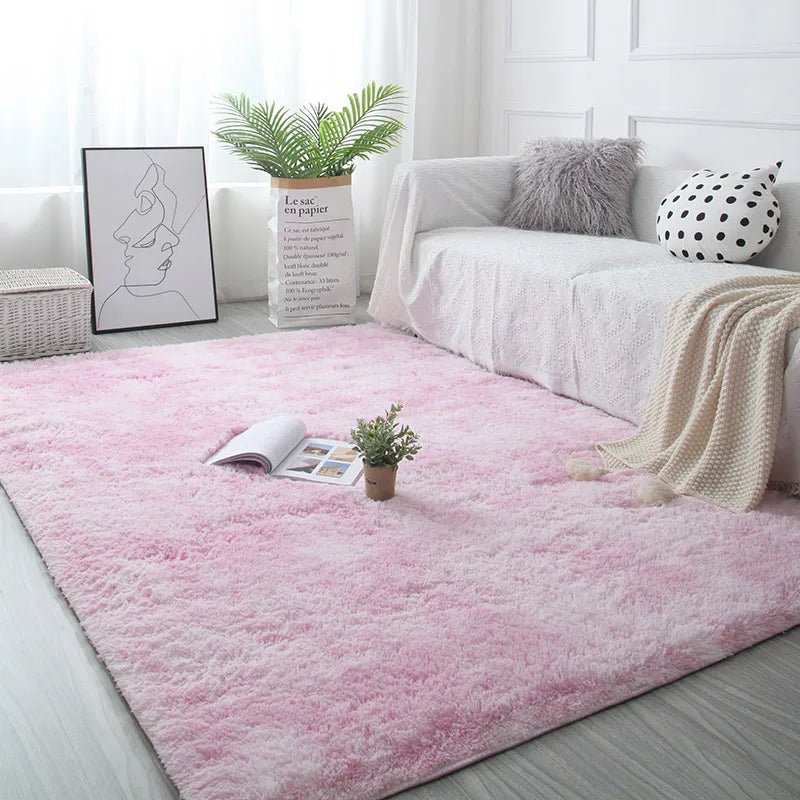 Non-Slip Soft Fluffy Living Room Rug