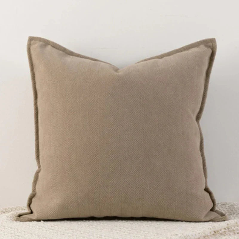 Simple Chenille Cushion Cover for Living Room & Bedroom Decoration – Soft Cushion Cover for Modern Home