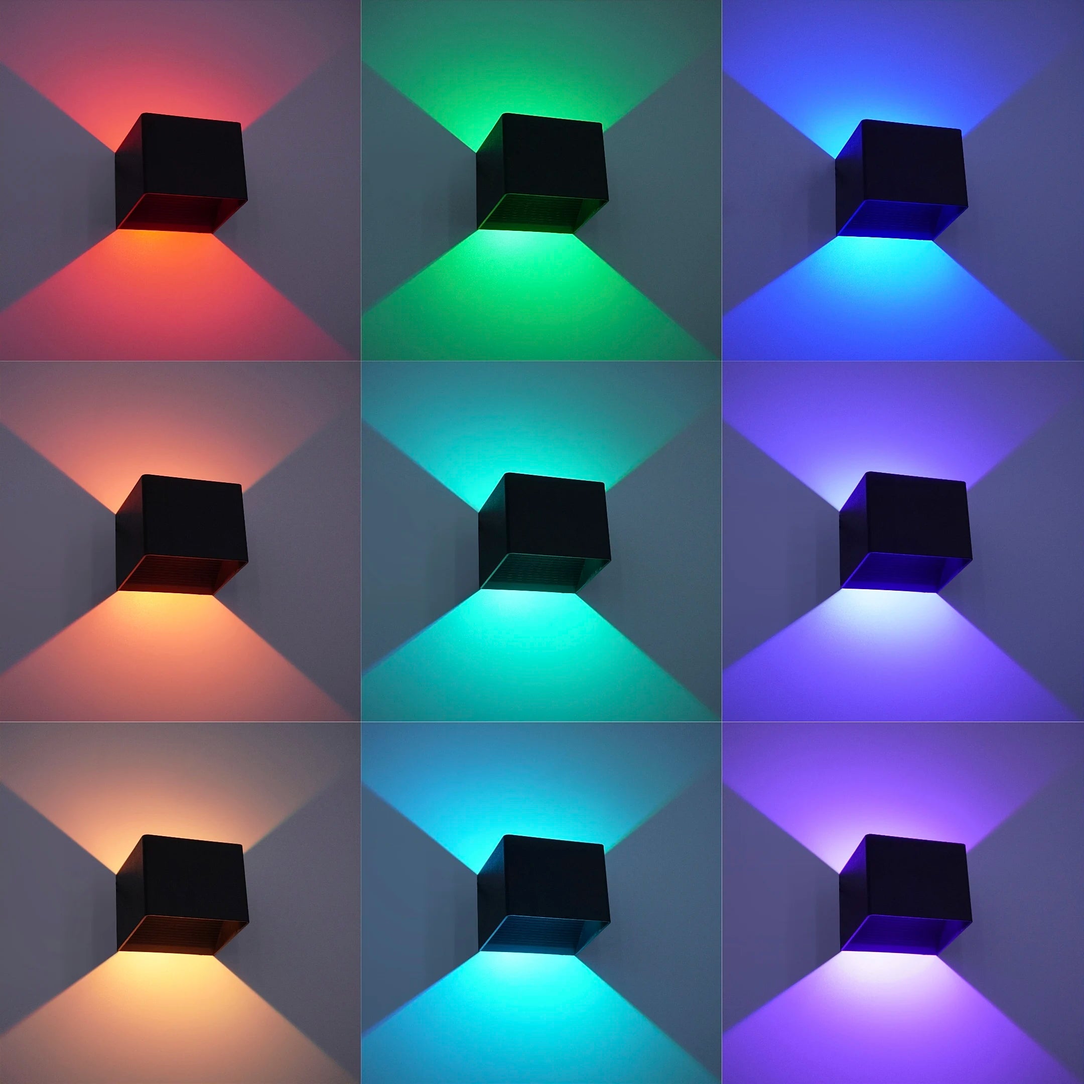 Smart Remote-Control LED Wall Light