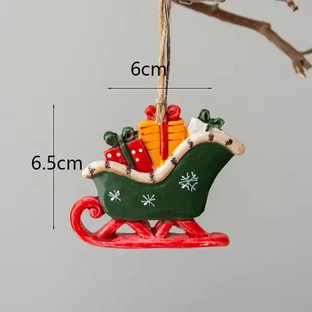 Classic Christmas Decor – Hanging Christmas Stockings with Reindeer Motif