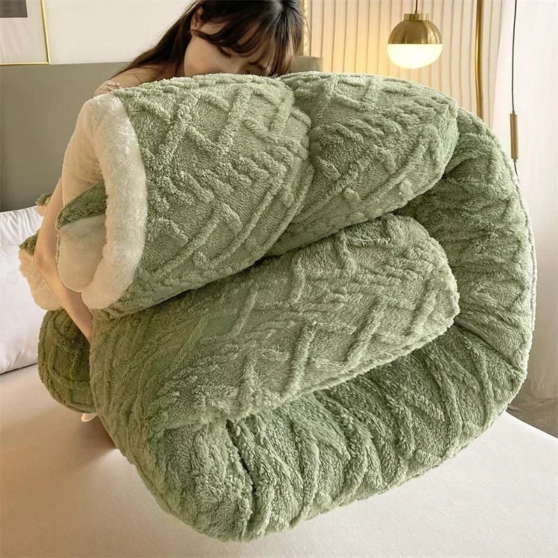 Super Cozy & Thick Winter Bed Weighted Blanket