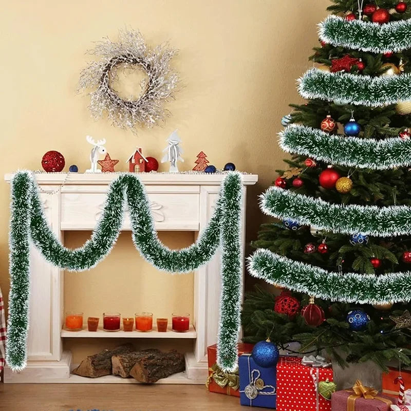 Christmas Decoration Garland – Artificial Pine Garland for Indoor and Outdoor Decoration