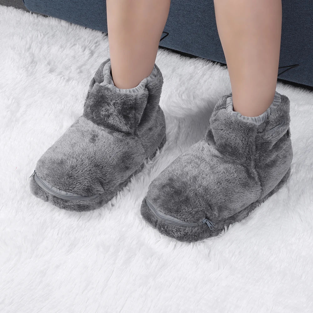 Electric Slippers – Heated Slippers for Men and Women, Cozy Foot Warmers with Heating Function, Perfect for Cold Winter Days