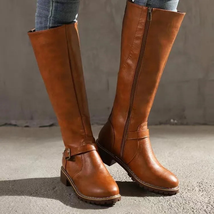 Women's Zipper High Boots | Winter