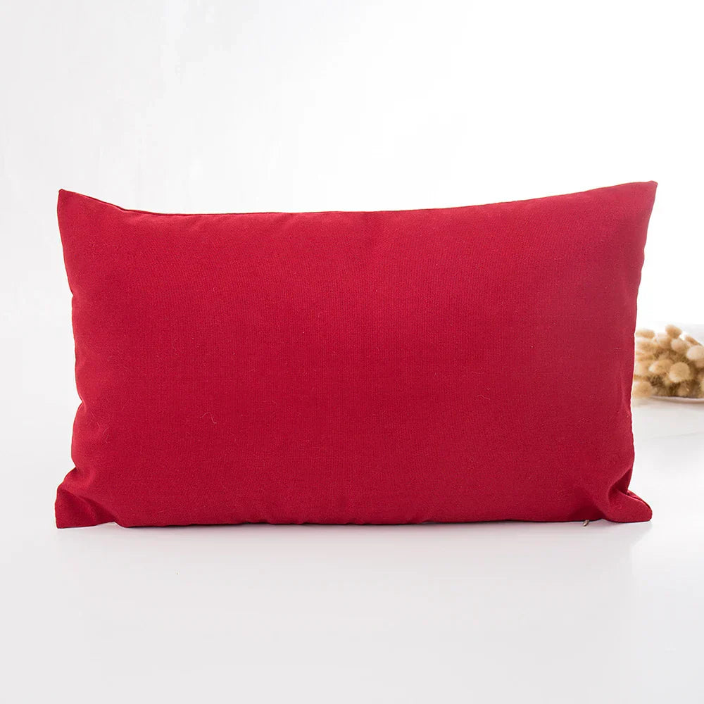 Elegant Cushion Cover for Living Room – Decorative Lumbar Pillow Case in Timeless Design