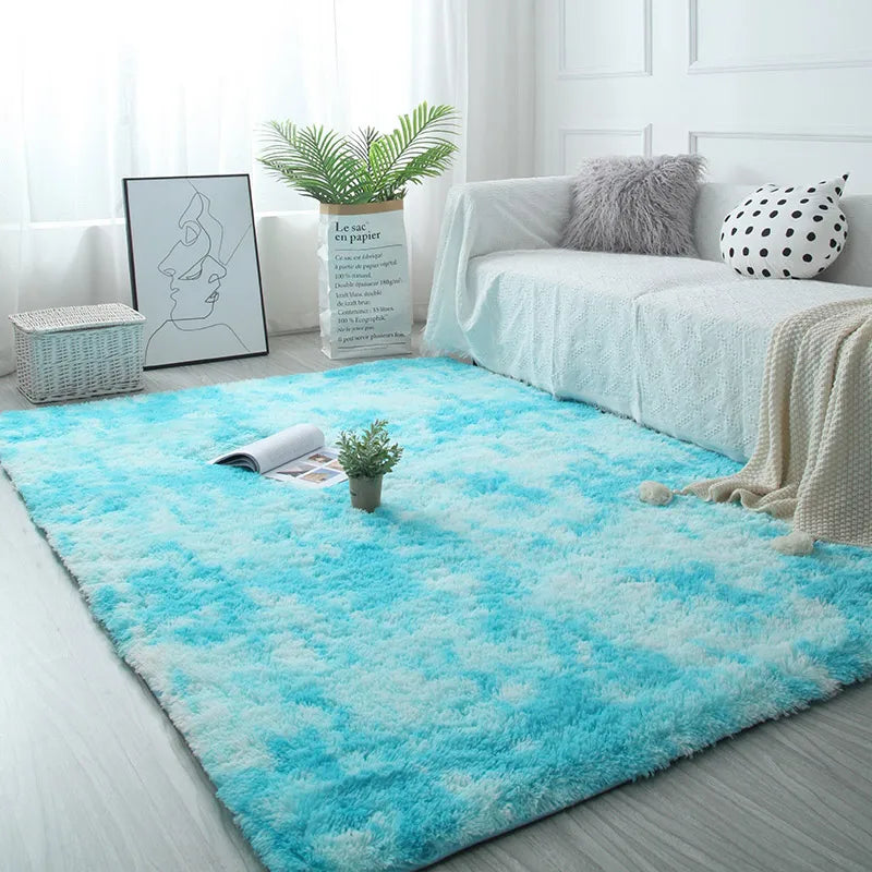 Non-Slip Soft Fluffy Living Room Rug