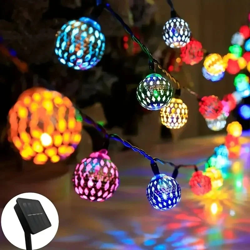 Moroccan Color-Changing LED Outdoor Lights