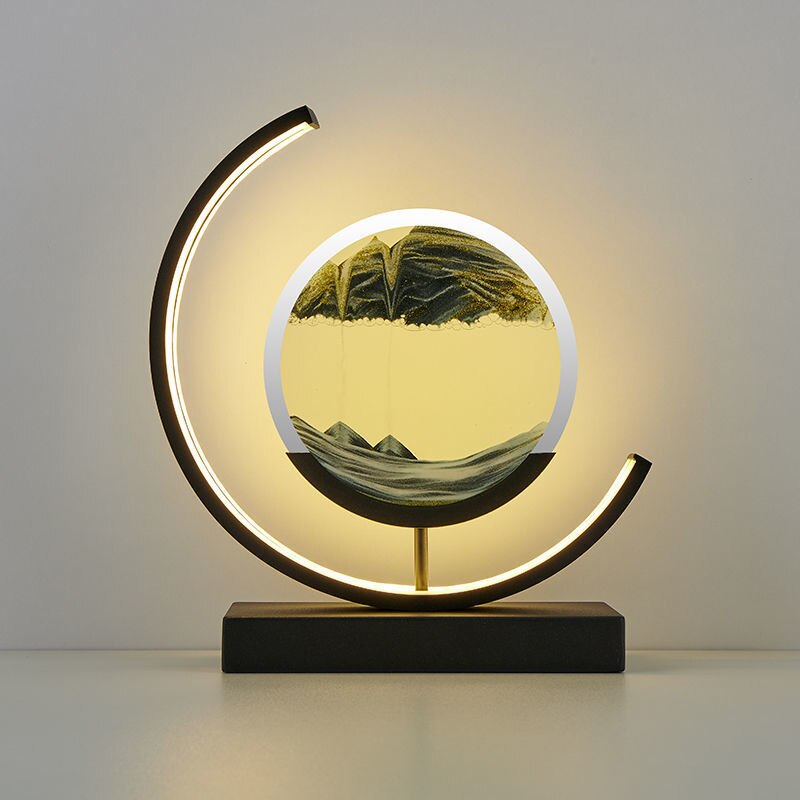 Variant image for Dynamic 3D Sand Table Lamp for Relaxation and Home Decor-2
