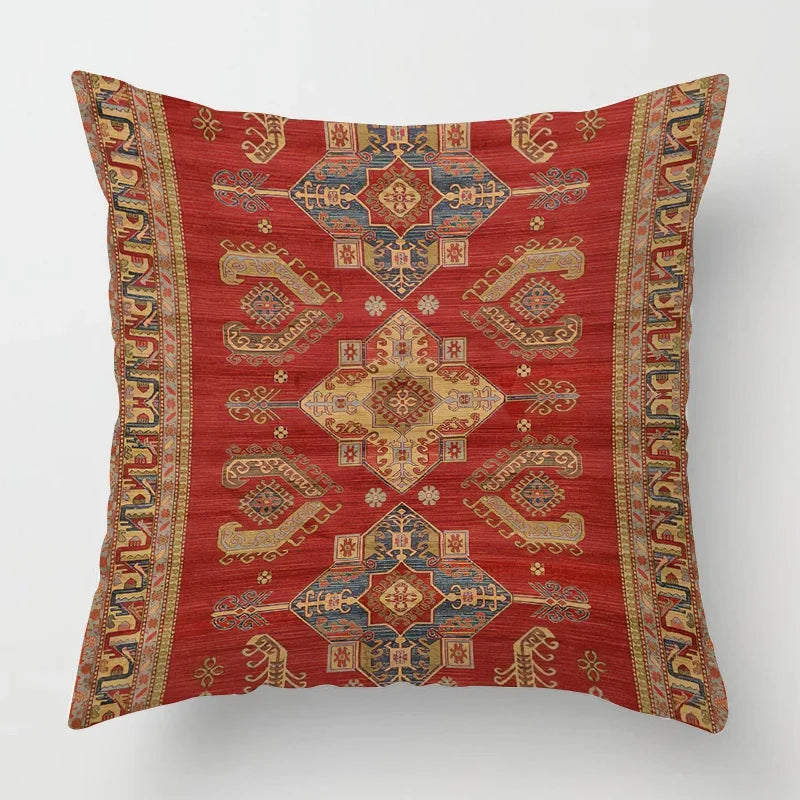 Moroccan Cushion Cover with Oriental Pattern – Decor for Living Room and Office, High-Quality Cushion Cover in Boho Style for Sofa and Seating Area