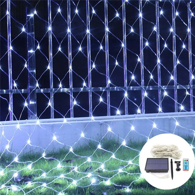 LED Net Lights for Outdoor and Indoor – Colourful Christmas Lighting Net