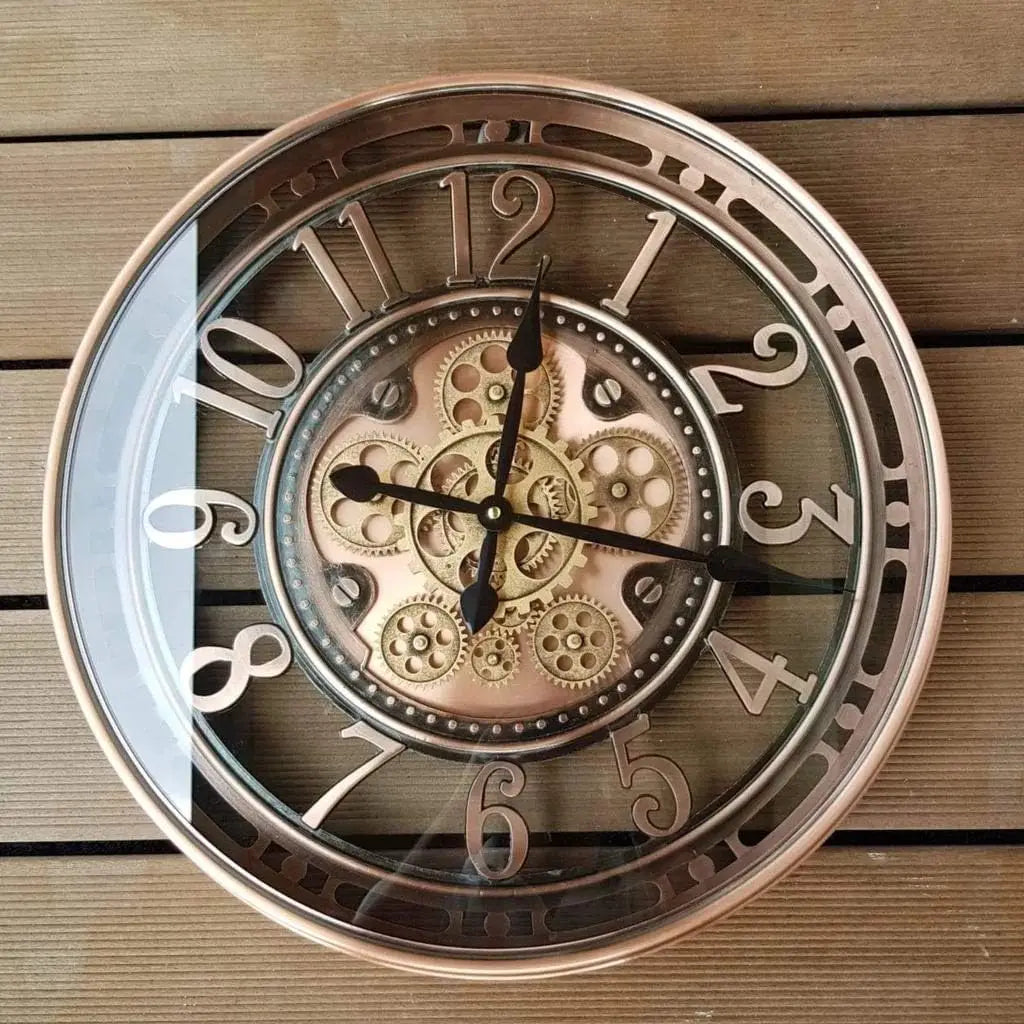 Vintage Copper Wall Clocks – Antique Clock for Office and Living Room