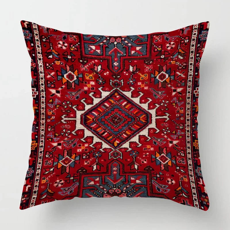 Moroccan Cushion Cover with Oriental Pattern – Decor for Living Room and Office, High-Quality Cushion Cover in Boho Style for Sofa and Seating Area