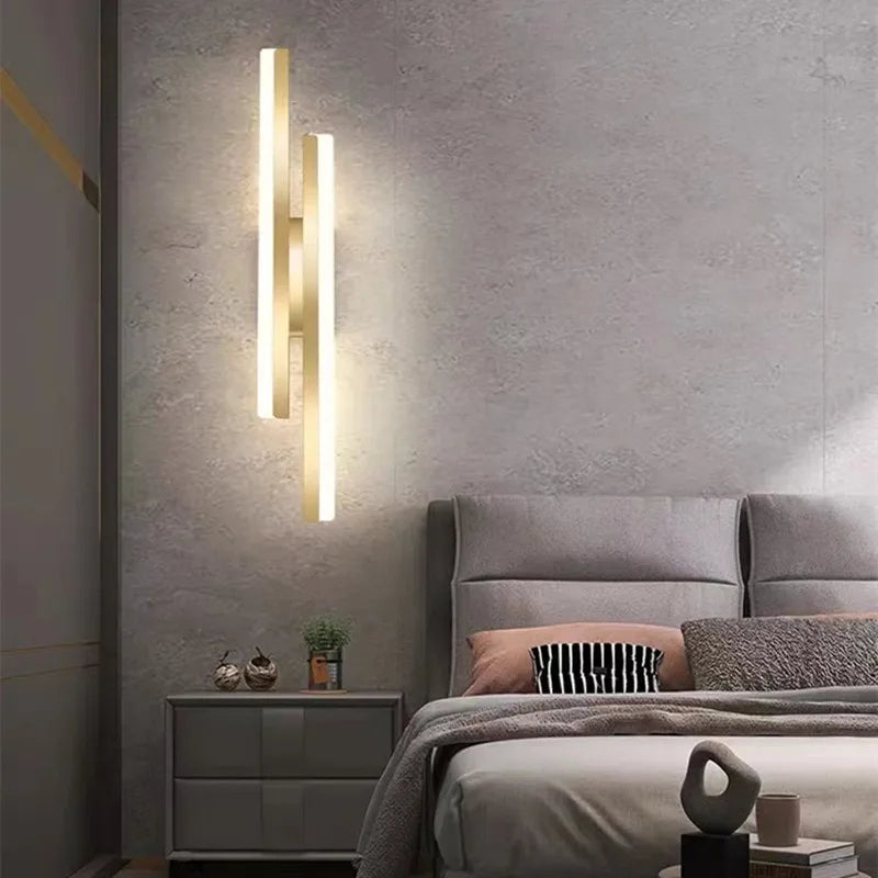 Modern LED Wall Light with Simple Design, Minimalist Wall Lamp for Hallway & Living Room