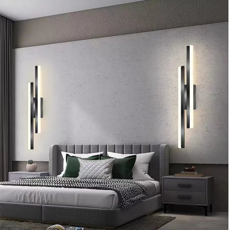 Modern LED Wall Light with Simple Design, Minimalist Wall Lamp for Hallway & Living Room