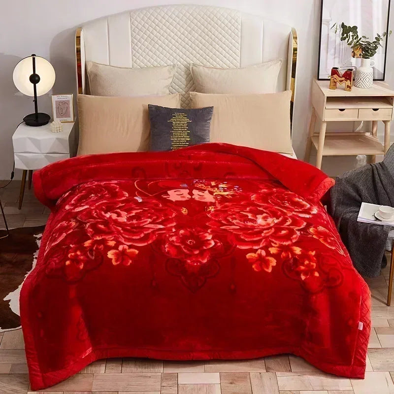 European-Inspired Ultra-Thick Winter Weighted Blanket