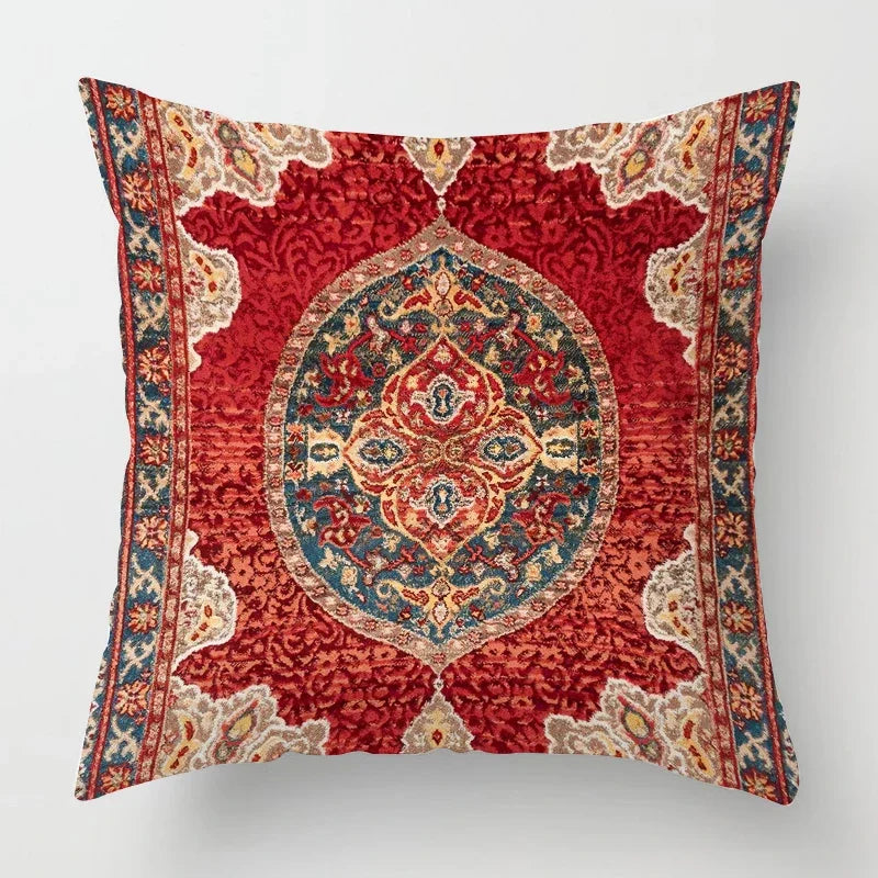 Moroccan Cushion Cover with Oriental Pattern – Decor for Living Room and Office, High-Quality Cushion Cover in Boho Style for Sofa and Seating Area