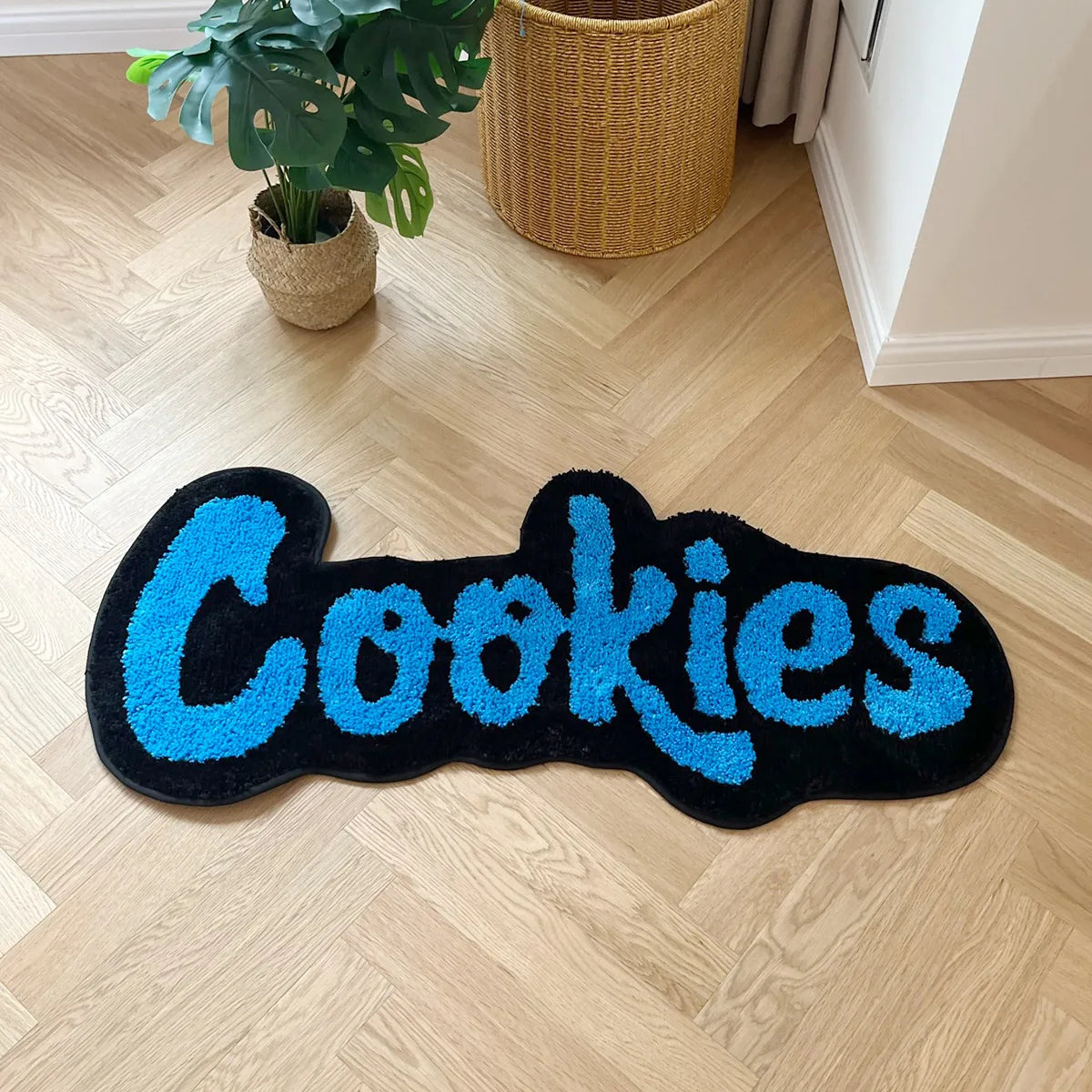 Whimsical Cookie Printed Design Rug