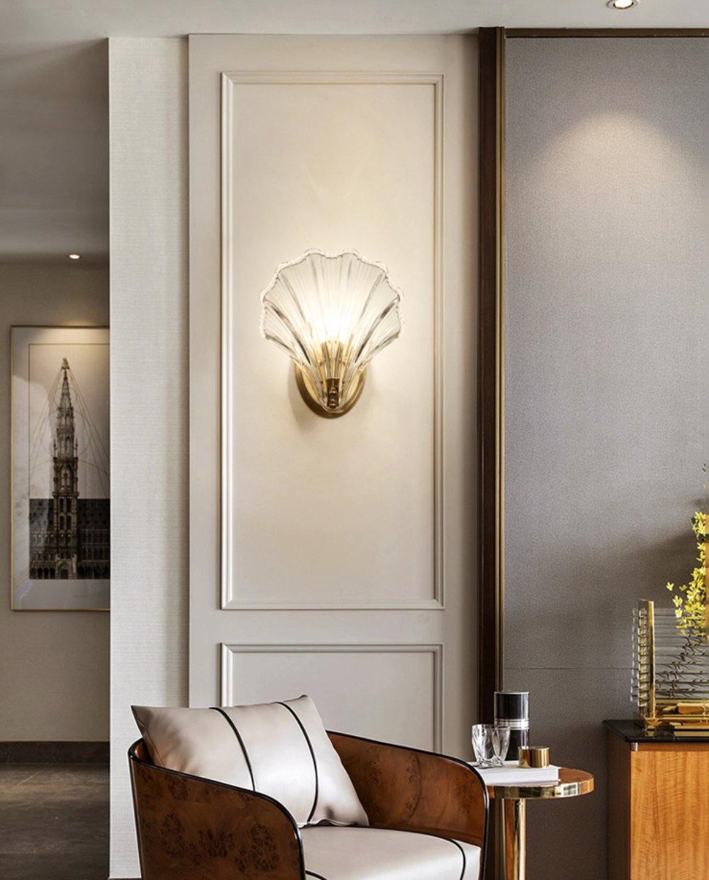 Shell Wall Light - Bring Maritime Elegance to Your Home