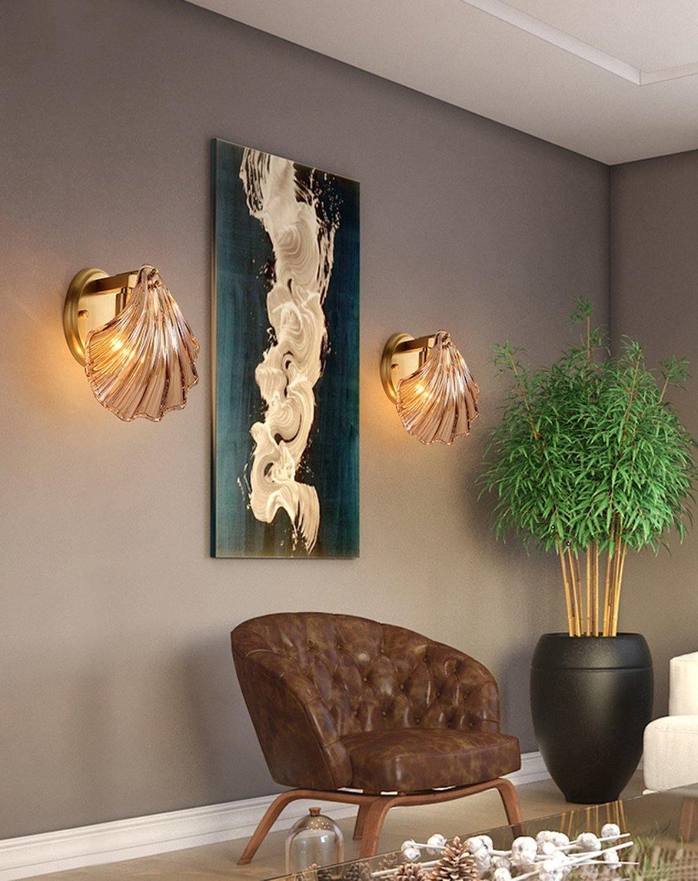 Shell Wall Light - Bring Maritime Elegance to Your Home