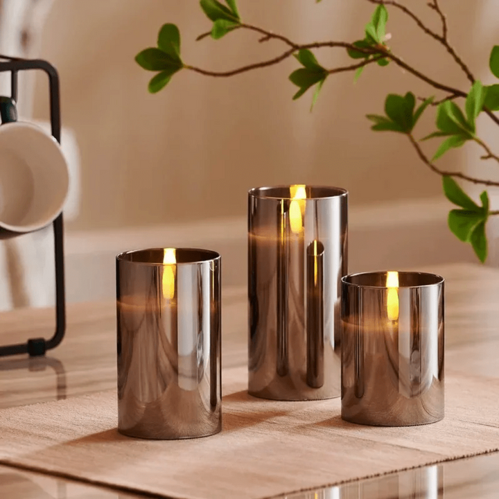 Flicker LED Candles with Realistic Flame Effect