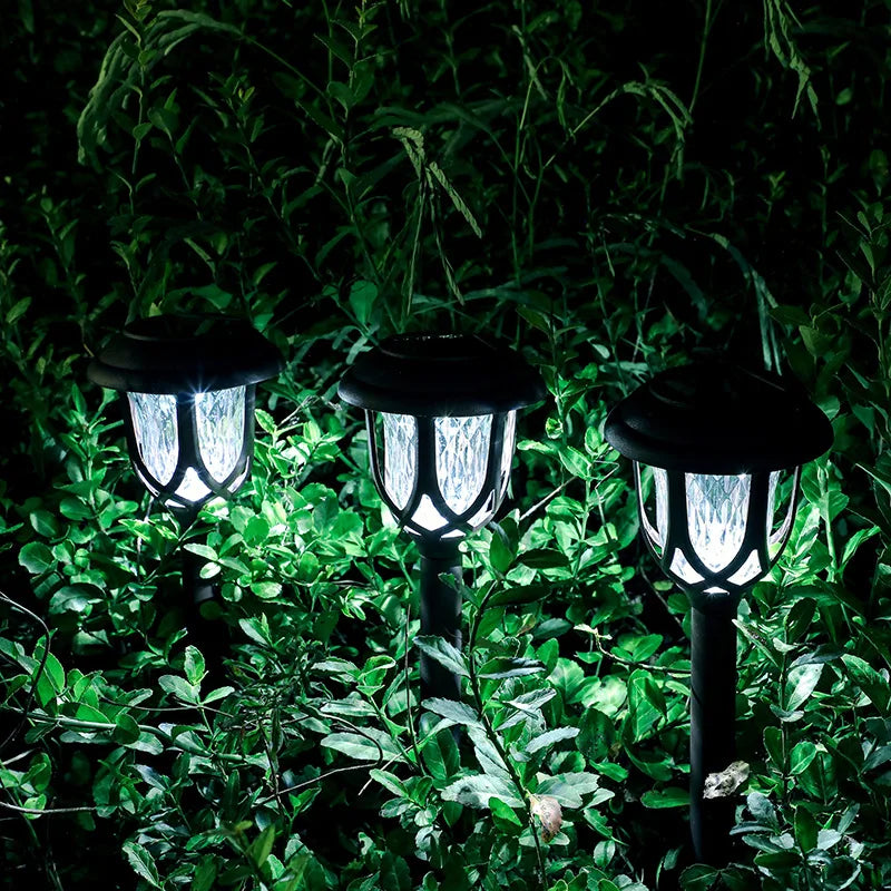 Solar LED Path Lighting for Garden and Yard – Decorative Outdoor Lights for Ground Illumination