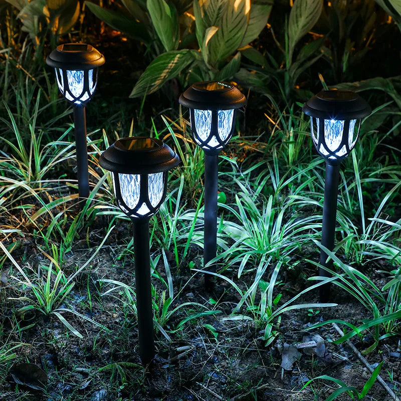 Solar LED Path Lighting for Garden and Yard – Decorative Outdoor Lights for Ground Illumination