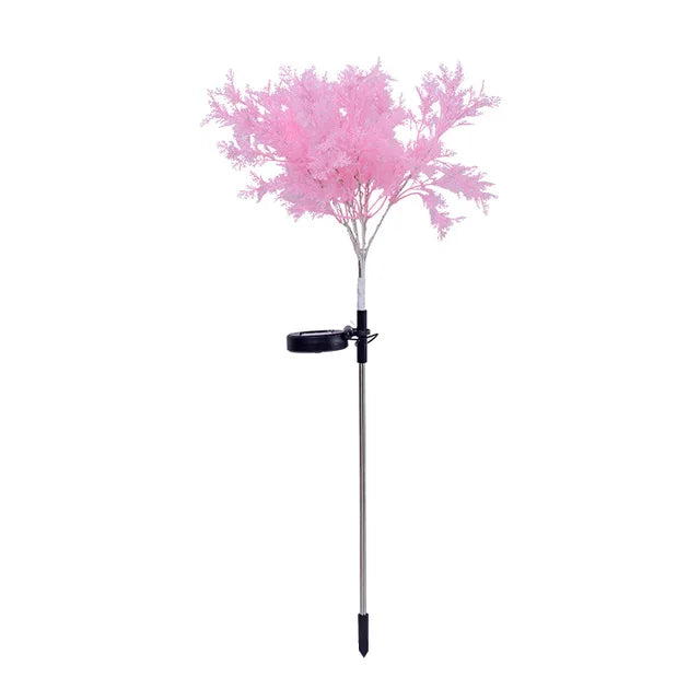 Solar LED Tree Lights for Garden - Colourful Decorative Lights for Outdoor Use, Waterproof, Energy Efficient